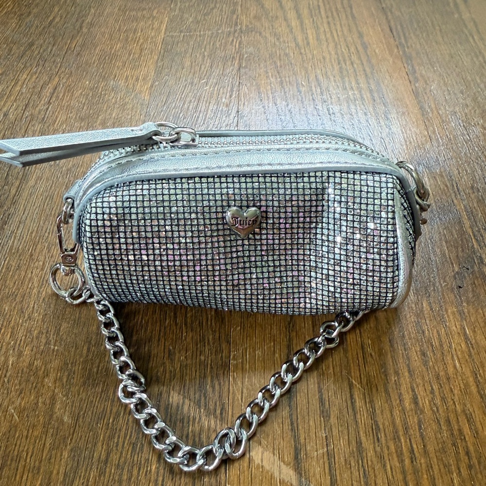 Juicy Couture Silver Chain mini Bag